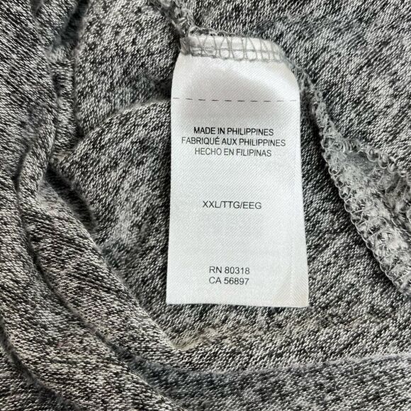 Lucky Brand V Neck Long Sleeve Pullover Heather Gray Sweater Women Size XXL - Picture 8 of 14